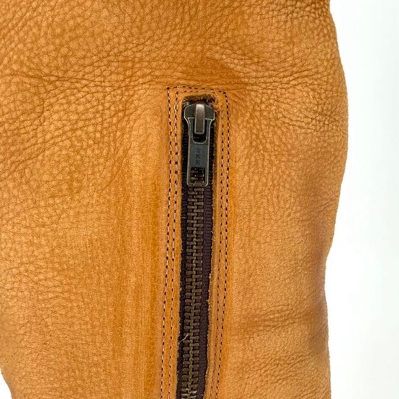 Freebird by Steven Denmark Leather Riding Style Boots Genuine Sheep Fur - Picture 11 of 17